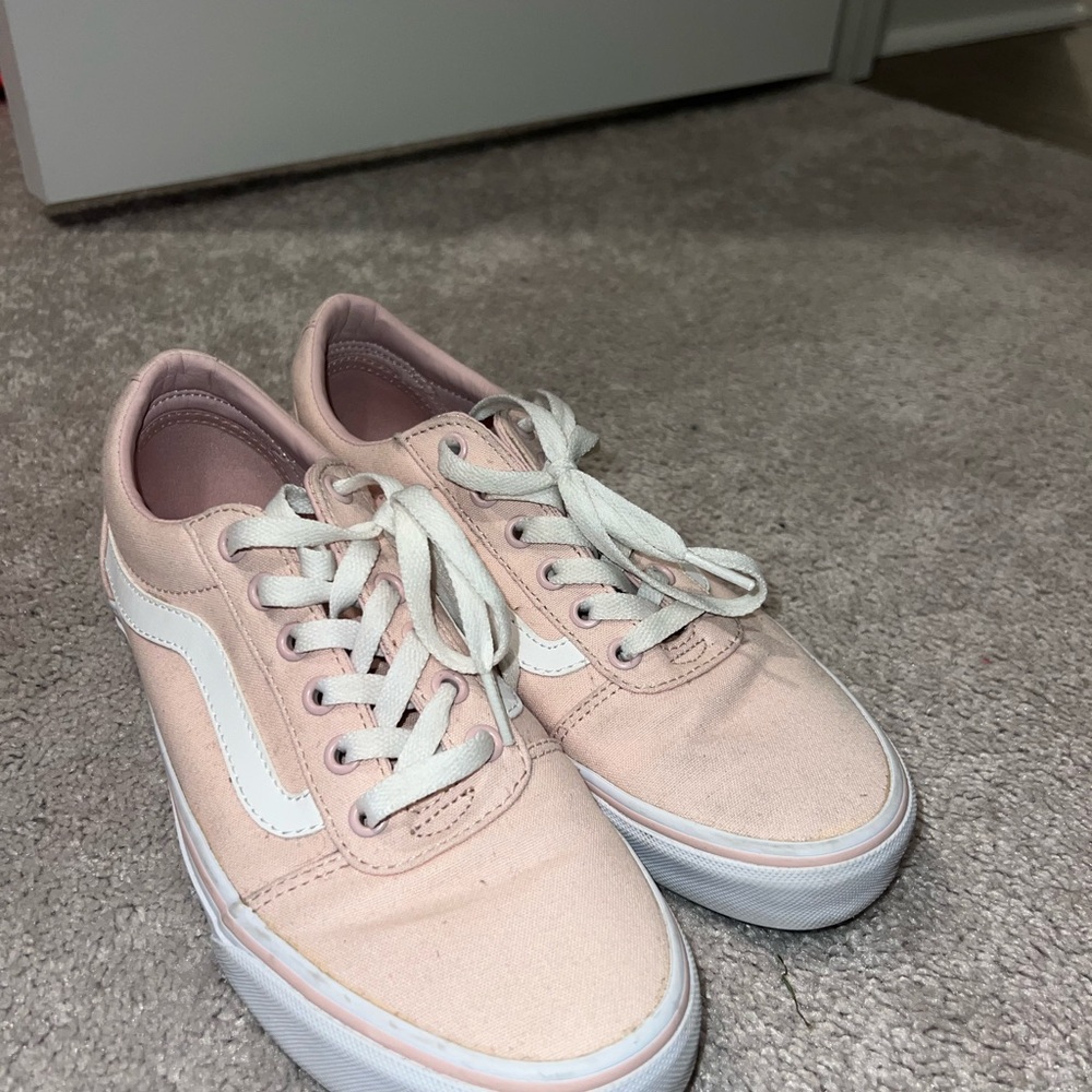 Women's Pink Canvas Sneakers